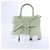 Borsa a mano 2Way Delvaux Brillant MM in pelle, Verde Beige - vista 15