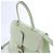 Borsa a mano 2Way Delvaux Brillant MM in pelle, Verde Beige - vista 3