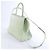Borsa a mano 2Way Delvaux Brillant MM in pelle, Verde Beige - vista 4