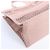 Borsa a tracolla Book Tote Large in mesh rosa Christian Dior - vista 5