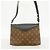 Borsa a tracolla Louis Vuitton Monogram Saint Michel Marrone Nero - vista 11
