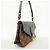 Borsa a tracolla Louis Vuitton Monogram Saint Michel Marrone Nero - vista 2