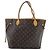Borsa Tote Louis Vuitton Neverfull MM in marrone - vista 2