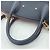 Borsa Louis Vuitton Pont Neuf MM in Navy Blu navy - vista 8