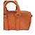Borsa Louis Vuitton Keepall Bandoulière 25 Arancione - vista 3