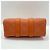 Borsa Louis Vuitton Keepall Bandoulière 25 Arancione - vista 6
