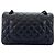 Borsa a tracolla Chanel Matelassé 23 Nero - vista 3