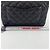 Borsa a tracolla Chanel Matelassé 23 Nero - vista 4