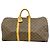 Borsa Boston Louis Vuitton Monogram Keepall 55 Marrone
