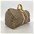 Borsa Boston Louis Vuitton Monogram Keepall 55 Marrone - vista 2