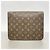 Bolso de hombro Louis Vuitton Monogram Cartouchiere GM Castaño - vista 13