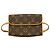 Louis Vuitton Monogram Pochette Florentine Fanny Pack Marrone