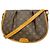 Borsa a tracolla Louis Vuitton Monogram Menilmontant PM Marrone