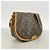Borsa a tracolla Louis Vuitton Monogram Menilmontant PM Marrone - vista 2