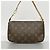 Louis Vuitton Monogram Pochette Accessoires Pouch Marrone - vista 10