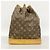 Borsa a tracolla Louis Vuitton Monogram Noe Marrone - vista 12