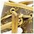 Borsa a tracolla Louis Vuitton Monogram Noe Marrone - vista 8