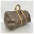 Borsa Boston Louis Vuitton Keepall 55 Monogram Marrone - vista 2