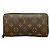 Louis Vuitton Monogram Zippy Wallet Braun