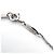 Collana Croce in Cristallo di Rocca e Platino 950 Tiffany & Co. Argento - vista 4