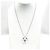 Collana Croce in Cristallo di Rocca e Platino 950 Tiffany & Co. Argento - vista 6