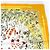 Hermès Hermes Carre 90 La Prairie Silk Scarf, Orange Arancione - vista 13