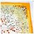 Hermès Hermes Carre 90 La Prairie Silk Scarf, Orange Arancione - vista 17