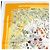Hermès Hermes Carre 90 La Prairie Silk Scarf, Orange Arancione - vista 18