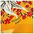 Hermès Hermes Carre 90 La Prairie Silk Scarf, Orange Arancione - vista 3