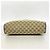 Borsa a tracolla Gucci in tela beige - vista 3