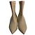 Fendi beige Stiefeletten mit Stretch-Strick-Einsatz Sz.38 Gebraucht - Ansicht 3
