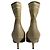 Fendi beige Stiefeletten mit Stretch-Strick-Einsatz Sz.38 Gebraucht - Ansicht 4