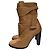 Hermès Tan Leather Buckle Ankle Boots EU 40 Pre-owned