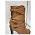 Hermès Tan Leather Buckle Ankle Boots EU 40 Pre-owned - view 3