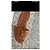 Sandali Carolina Herrera in pelle marrone con lucchetto - vista 2
