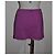 Minifalda Pinko Morada con Detalles en Ecopiel Negro Morado oscuro - vista 4