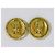 Chanel Vintage Round CC Clip-On Metal D'oro - vista 2