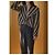 Issey Miyake Chaqueta Plisada Negro Beige Gris - vista 11