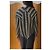 Issey Miyake Chaqueta Plisada Negro Beige Gris - vista 12