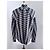Issey Miyake Chaqueta Plisada Negro Beige Gris - vista 5