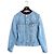 Giacca in denim monogram Chanel Blu