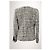 Chanel 10A Shanghai Tweed Jacke Grau Schwarz FR 36 Weiß - Ansicht 6