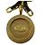 Pendente a medaglione rotondo vintage Chanel in metallo - vista 3