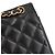 CHANEL - Borsa a tracolla Classic/Timeless Jumbo Chanel in pelle liscia nera Nero - vista 6