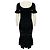 Alexis Black Sheira Strick-Midikleid Schwarz - Ansicht 3