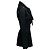 Stella Mc Cartney Mini abito in seta a maniche lunghe con collo a fiocco Stella McCartney Black Nero - vista 2