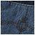 Borsa Tote Satchel Prada Denim Canapa Logo blu - vista 11