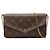 Borsa a tracolla Louis Vuitton Monogram Pochette Felicie Marrone