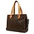 Borsa Tote Louis Vuitton Monogram Multipli Cite Marrone - vista 2