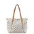 Borsa a tracolla Louis Vuitton Totally MM Damier Azur in Beige N51262